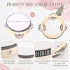 Lukmaa 50 Pcs 4 Inch Wedding Tambourine Bulk Drum for