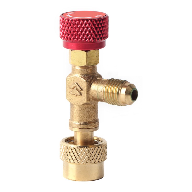 Air Conditioning Safety Valve 5/16in to 5/16in Thread R42/410 Refrigerant