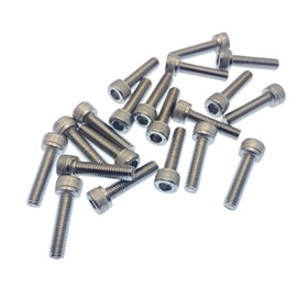 M5 x 20mm Allen Socket Head Cap Screws (20pk) - ISO 4762 A2-70 Stainless Steel Allen Hex Drive Machine Screws - Full Thread Metric Fasteners for DIY, Engineering, 3D Printing M2 M3 M4 M5 M6 M8 (20pk)