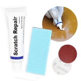 Plextone Autokratzer-Reparaturset, Wachs, Polierpaste, Lack, kleine Kratzer, klebriger Schmutz, kompatibel mit allen Farben Fahrrad Motorrad