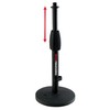 Gator Frameworks Desktop Mic Stand with Round Base and Twist