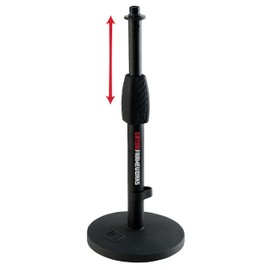 Gator Frameworks Desktop Mic Stand with Round Base and Twist Clutch (GFW-MIC-0601)