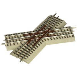 Lionel FasTrack Electric O Gauge, 45 Degree Crossover Train