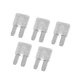 REPAIROCK 5pcs 25A 25Amp Car Mini Blade Fuses for Marine RV Camper Boat Truck Motorcycle SUV Replacement Fuse White Auto Replacement Parts