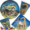 Mauder Verlag 20 Serviettes * Dinosaurs * for Children's Birthday