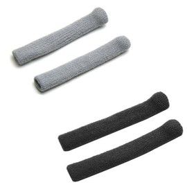 Soft Knitting Cotton Glasses Ear Cushion, 2 Pairs Eyeglasses Temple Tips Sleeve, Non-Slip Comfortable Elastic For Spectacle Sunglasses Reading Glasses Eyewear,Glasse Grips, anti slip