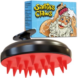 Santa's Claws Scalp Massager Hair Growth Brush - Christmas Stocking Stuffers for Women, Funny Christmas Gift Box, White Elephant Exchange Ideas, Mom Gifts for Her Hair Growth Head Massager