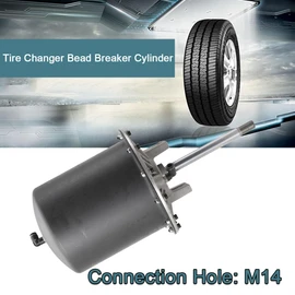 EODSAD Tire Bead Breaker 186Y Universal Bead Breaker Cylinder, Stainless Steel Fully Assembled Tire Changer Bead Breaker Tool, with Aluminum Cover, Connection Hole M14, for Auxiliary Tire Picking Work