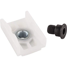 Gedotec DORMA Furniture Glider for Sliding Rail Replacement Slider for Repair Sliding Block for Door Closer for Slide Rails TS 91/92/93 with Screw 1 Piece