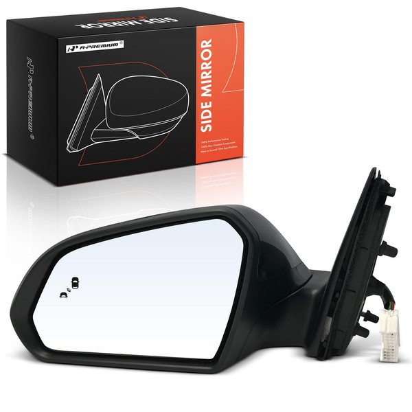 A-Premium Driver Side Power Door Mirror - Compatible with Hyundai