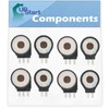 4-Pack 279834 Gas Dryer Coil Kit Replacement for Kenmore/Sears 11087692810