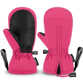 Andake Children's Gloves, Warm Winter Gloves, Waterproof, Windproof Gloves for Skiing, Playing, Outdoor Activities, Boys and Girls