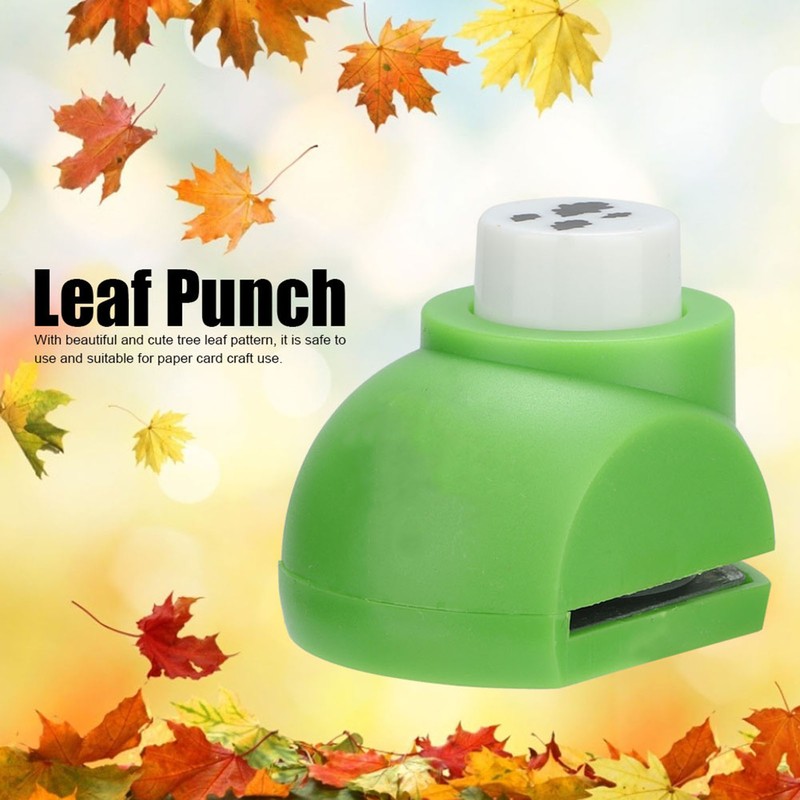 Beautiful Paper Punch Cutter Tree Leaf Making Mold DIY Craft