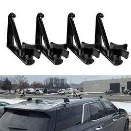 Timilge Load Stops 4 Pack Mount to Roof Rack Crossbar for Ladder Firewood Skis Snowboard Kayak