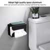 Tissue Box Stand Tissue Box Holder Space Aluminum Black Tissue
