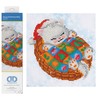 DIAMOND DOTZ Snug Christmas Kitty Cat Diamond Painting Kits for