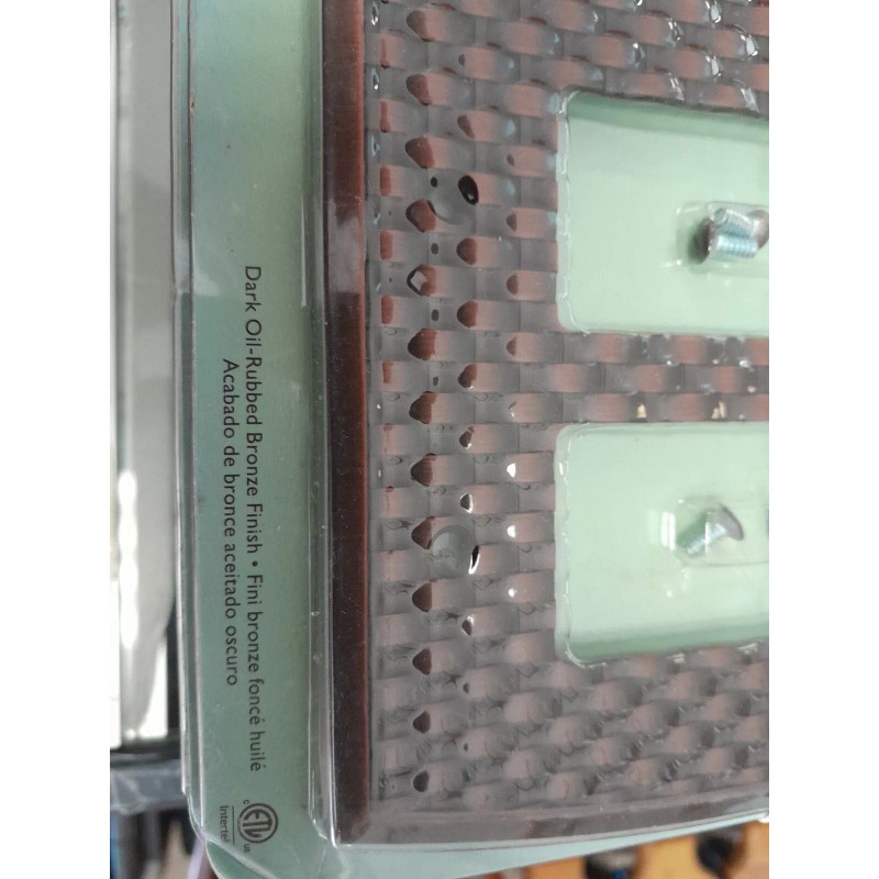 Allen Roth Double Decorator Dark Oil Rubbed Bronze 0364686