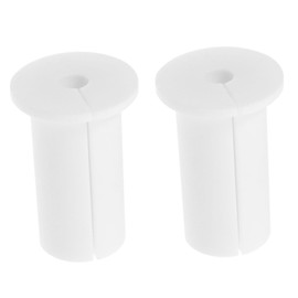 DOITOOL 2pcs Wire Rope Protective Sleeve for Wall Grommets Compatible Easy Installation Wall Anchors Versatile Cable Cover for Use