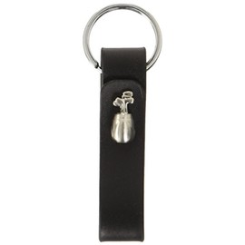 Troika Mr. Elegant Golf Leather Cufflink Keyring (KR1265LE)
