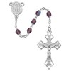 (R273RF) 6MM AMETHYST ROSARY