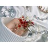  1122 Gorgeous fall flower nail nail queen handmade nail