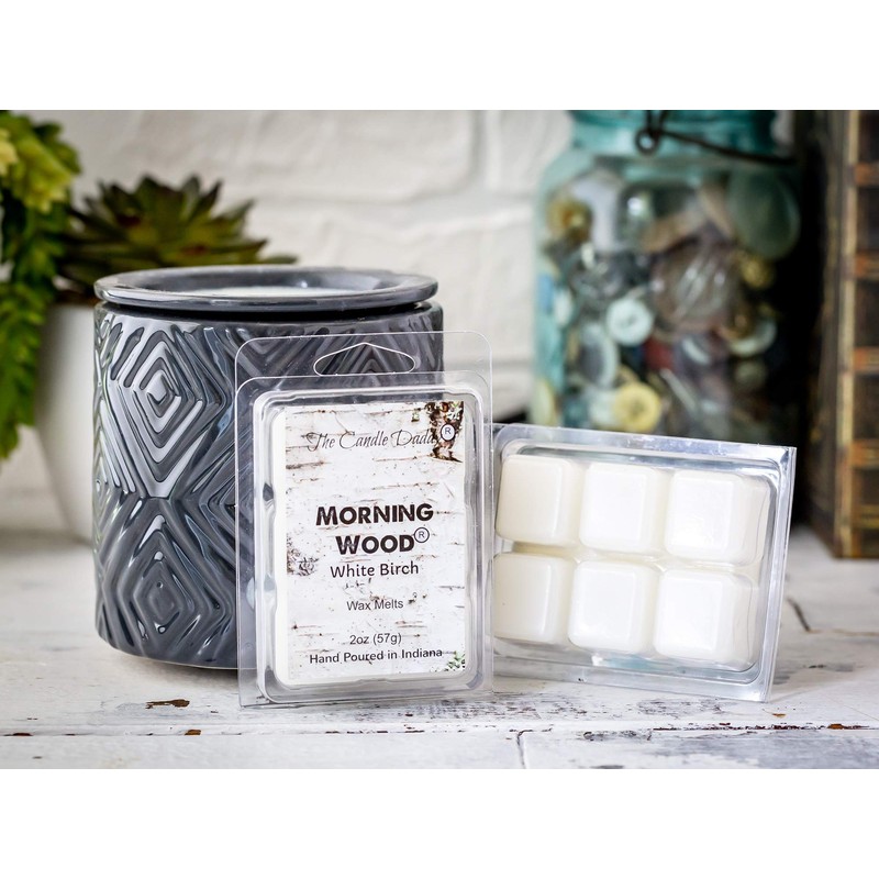 Morning Wood - Funny- White Birch Scented Wax Melt -