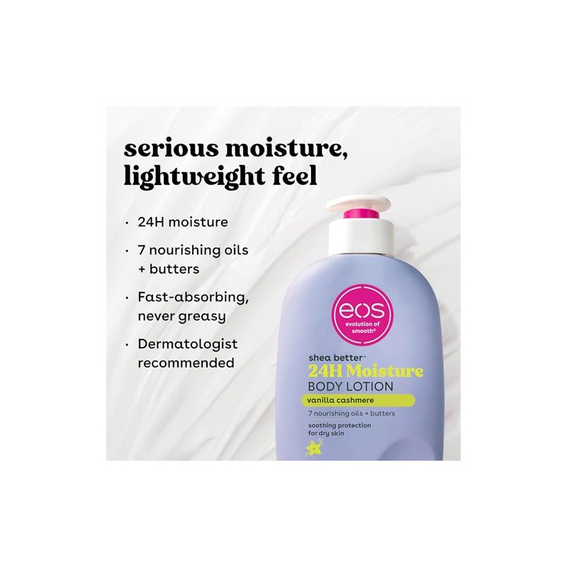 EOS Eos Shea Better Body Lotion – Vanilla Cashmere |