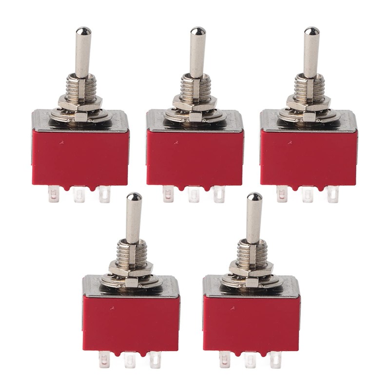 5Pcs Onon 2 Position Toggle, Tornillos Esp32 Switch 3Pdt 9