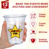 meekoo 100 Pcs Movie Night Cups 12 oz Movie Night