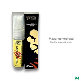 Farvisan 2 pack Gel Lubricante Base Silicona Ligero  Desensibilizante Anal, Incluye una miel de cortesa, Estimula y prolonga el placer                