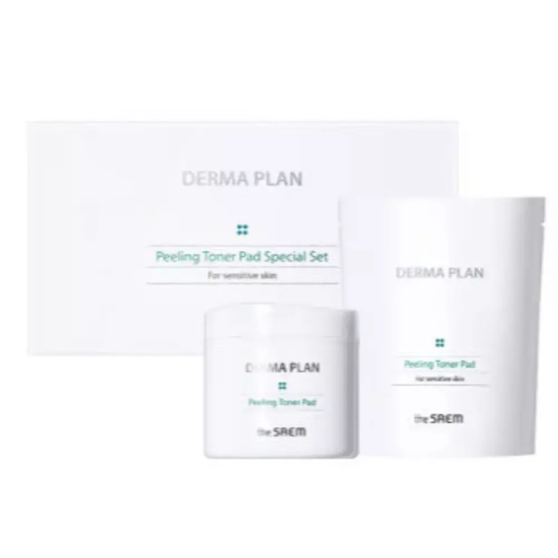 The Saem 더샘 더마 플랜 필링 토너 패드 본품 +