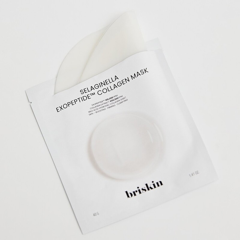 briskin Selaginella Exopeptide Collagen Mask Sheet 1P - briskin Selaginella