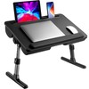 HUANUO Laptop Bed Desk, Laptop Tray Computer Lap Desk for