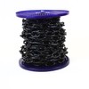 Strong JBP Jet Black Plated Heavy Duty Steel Chain 5MM