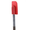 Norpro 3 Piece Silicone/Stainless Steel Kitchen Spatula Set - Red,