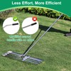 PMKBVI 30" x 10" Lawn Leveling Rake, Heavy Duty 304