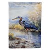 Blue Heron Garden Flag