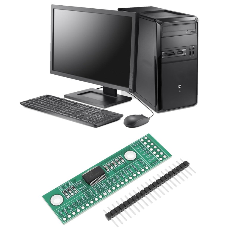 Create idea 16-ch IO Expansion Pin Module Board I2C Interface