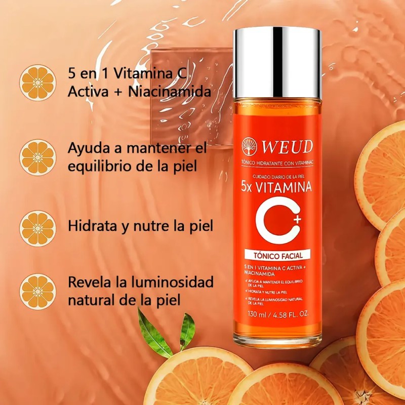 Weud Sérum Minimizar Poros Hidratación Con Vitamina C 130ml