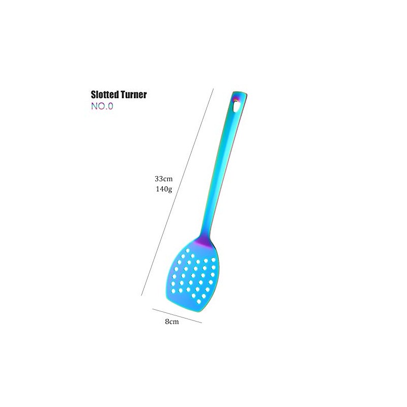 SBOMHS Spatula Stainless Steel 2 Pieces Spatula for Kitchen Roasting
