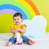 Bright Starts Unicorn Sparkle & Shine Plush Take-Along Stroller or