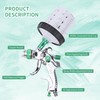 Zeinlenx HVLP Spray Gun With 10Pcs 600ML Disposable Paint Cups,