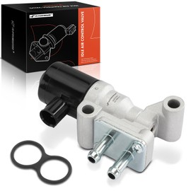 A-Premium Fuel Injection Idle Air Control Valve Compatible with Honda Civic 1992-1995, Civic del Sol 1993-1995 & Acura Integra 1992-1997, 1.6L 1.8L, Replace# 36450P28A01