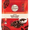 Sweet William Vegan Dark Choc Buttons 300g