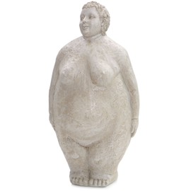 Exner Women's sculpture Hilda | Thick lady | in stone look | garden figure decoration