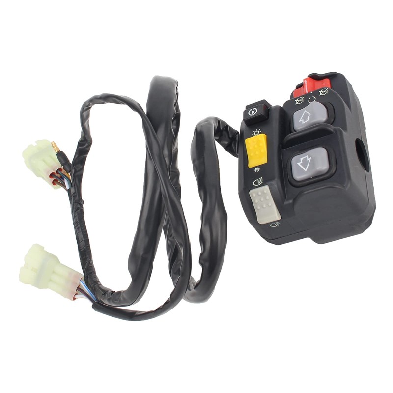 AUTOKAY Handlebar Switch Electric Shift Start Headlight Fits for Honda