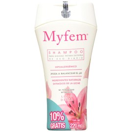 shampoo hipoalergenico para higiene intima 220 Ml