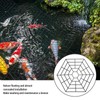 20 Set Pond Fish Protector, 6 Angle Pond Guard Net