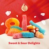 Gummy Candy Mix 2-Pound Bag | Peach Rings, Pencil Bites,