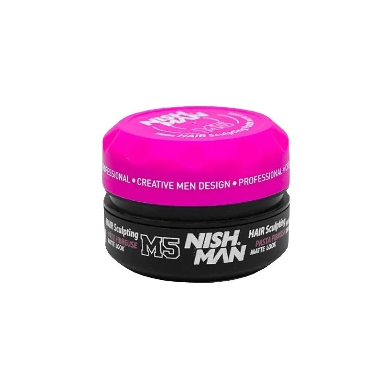 Cera De Cabello Nish Man M2/ M5 100ml Efecto Matte